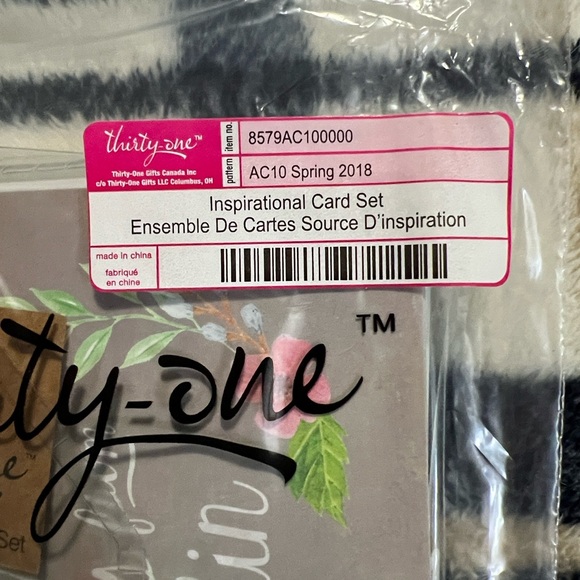 Thirty-One Inspirational Card Set - Picture 2 of 6